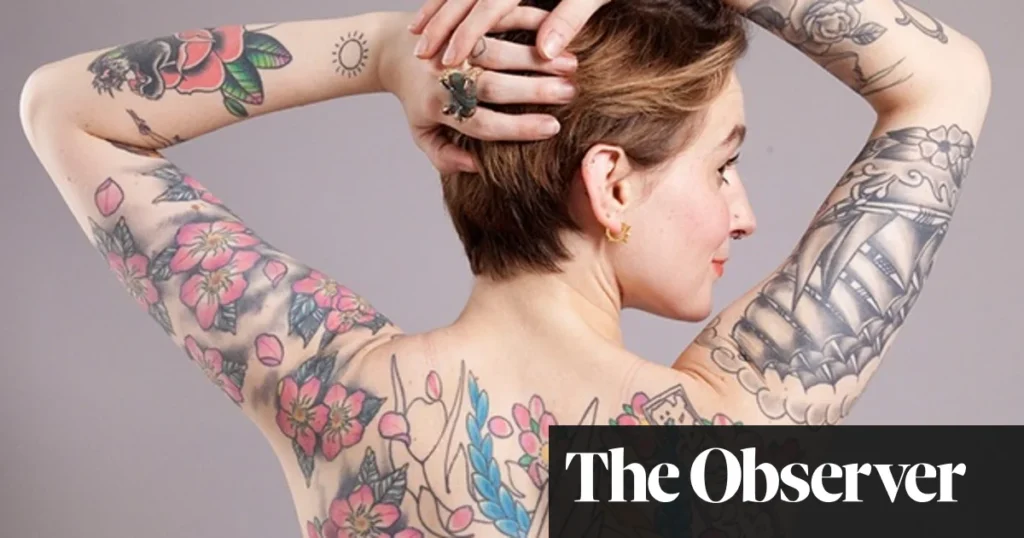 Romantic Couple Tattoos Showing Matching Designs