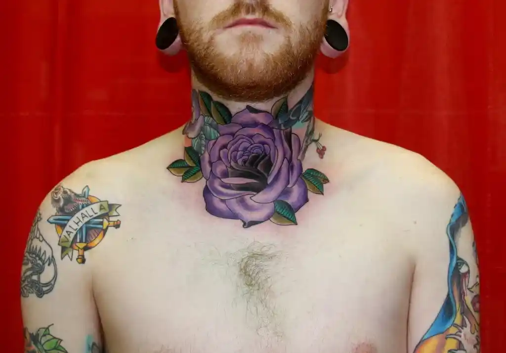 Latest Neck Tattoos 