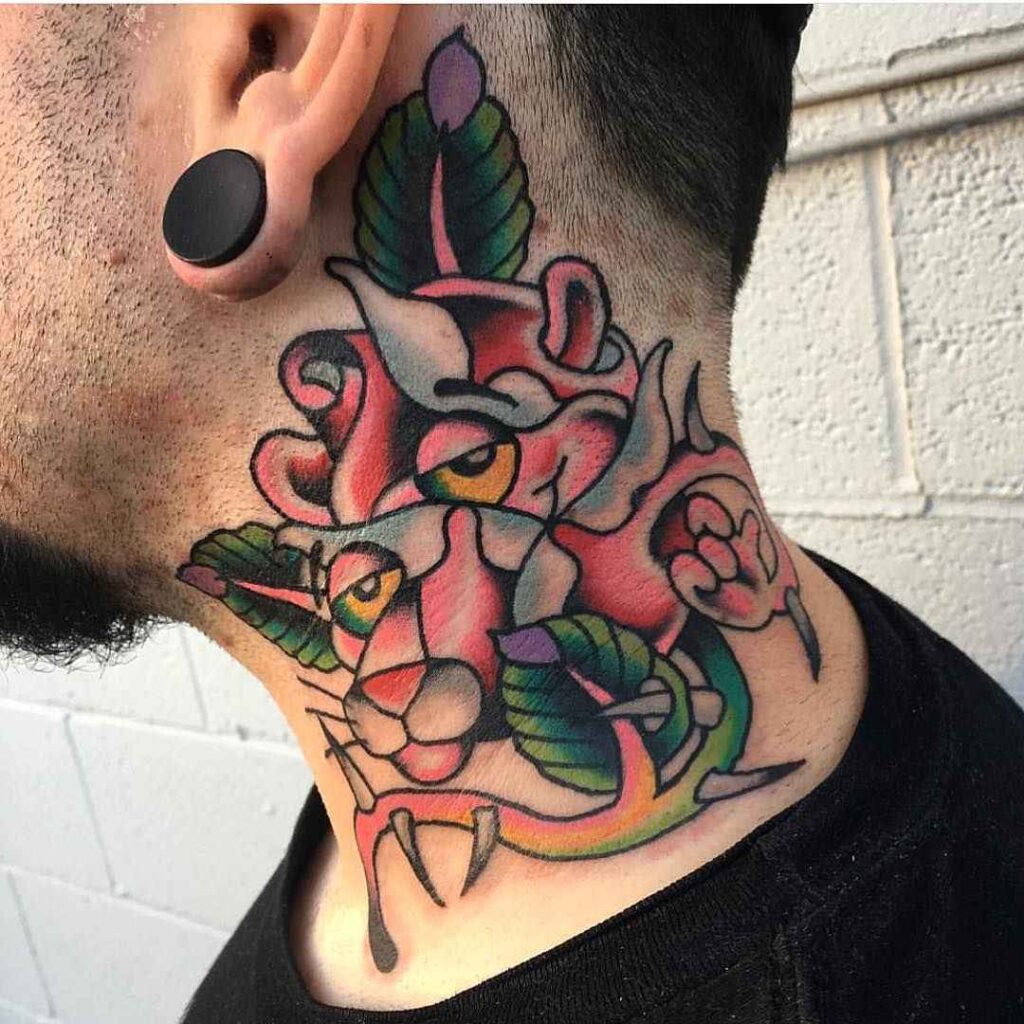 Latest Neck Tattoos 