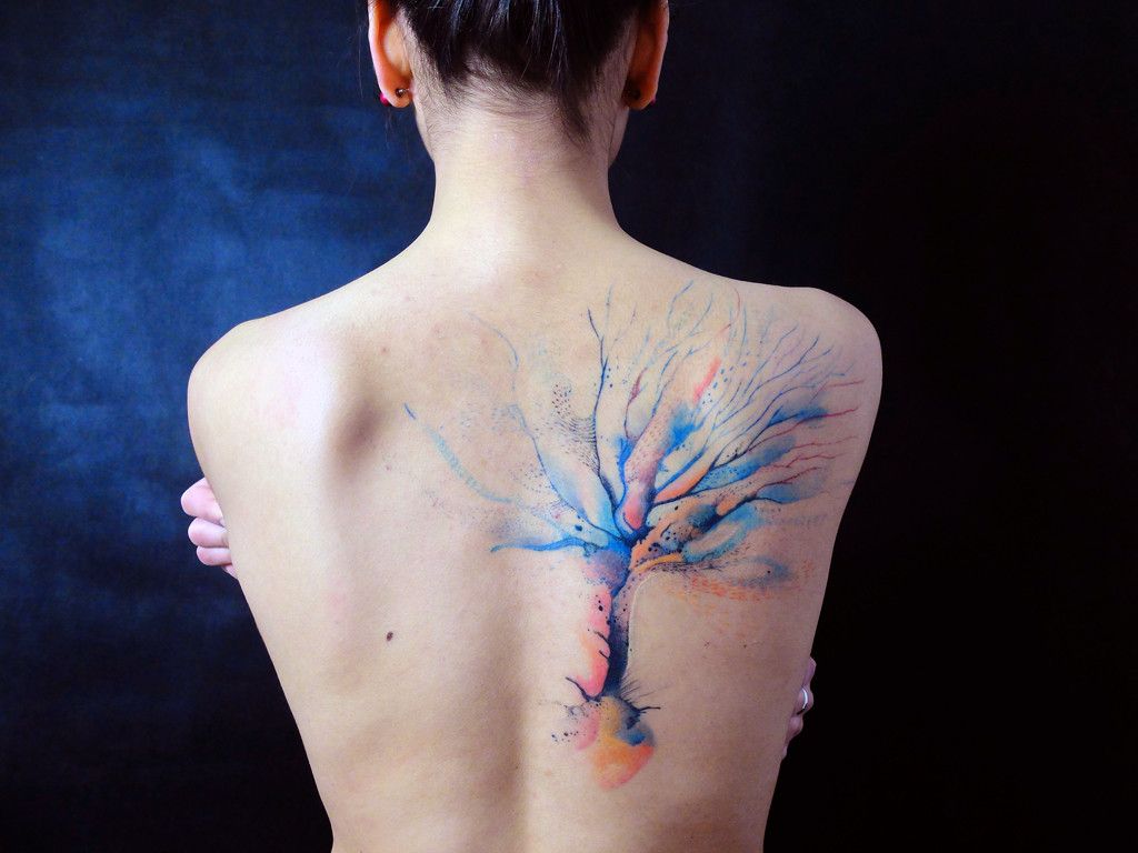 Watercolor Tattoo