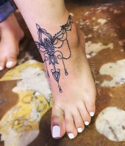 Ankle Tattoos for Women