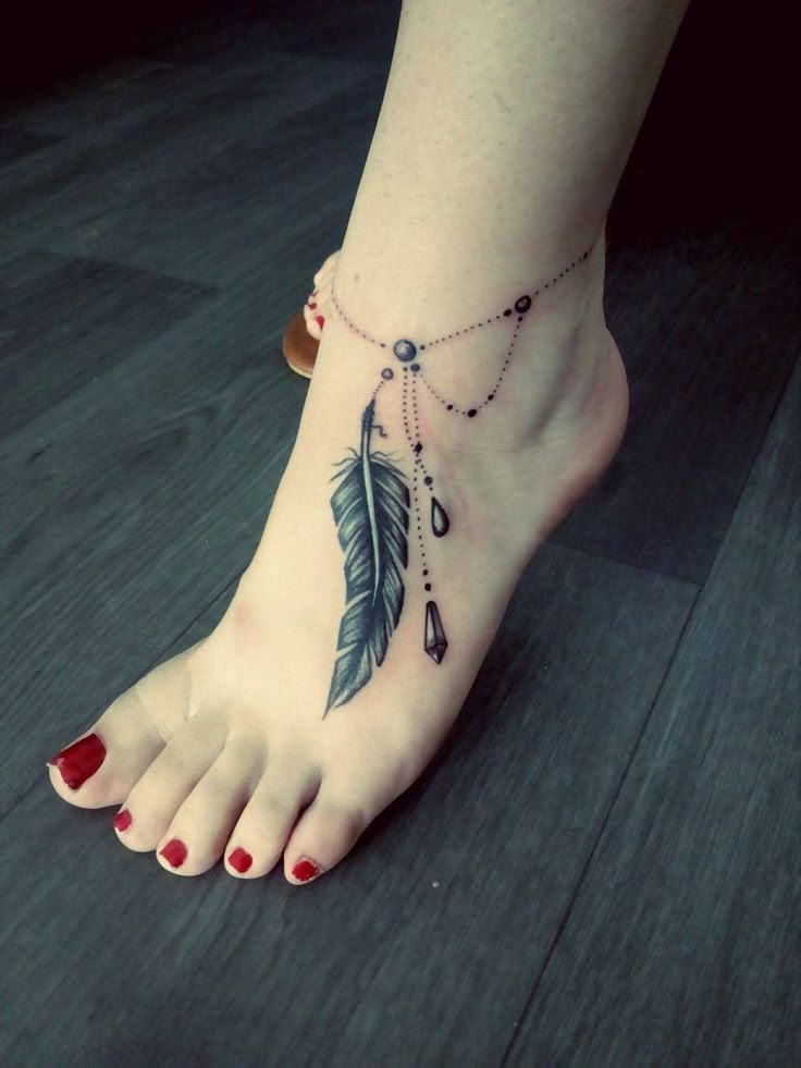 Ankle Tattoos for Women