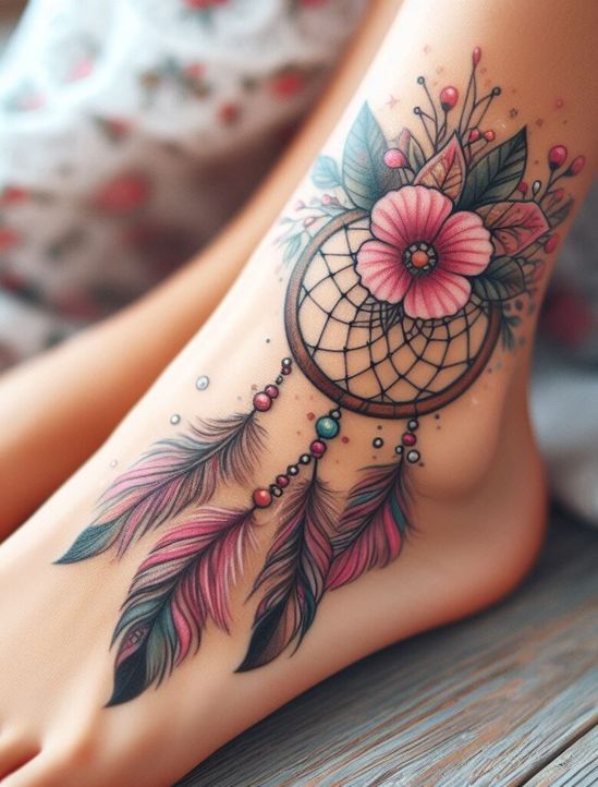 Ankle Tattoos for Women